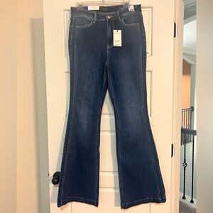 Judy Blue Classic Blue Flare Wide Leg Jeans